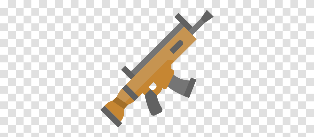 Fortnite Scar Icon In Color Style Fortnite Scar Emoji, Axe, Tool, Telescope, Toy Transparent Png