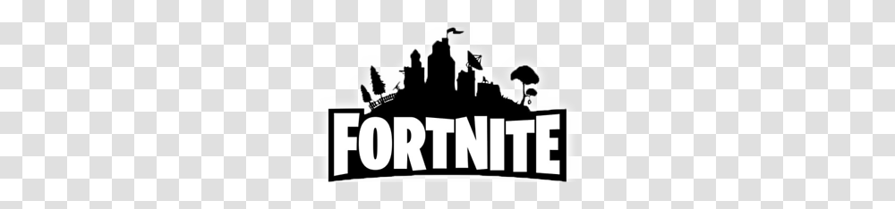 Fortnite Silhouette Icing Sheet Cake Toppers X, Alphabet, Word, Stencil Transparent Png