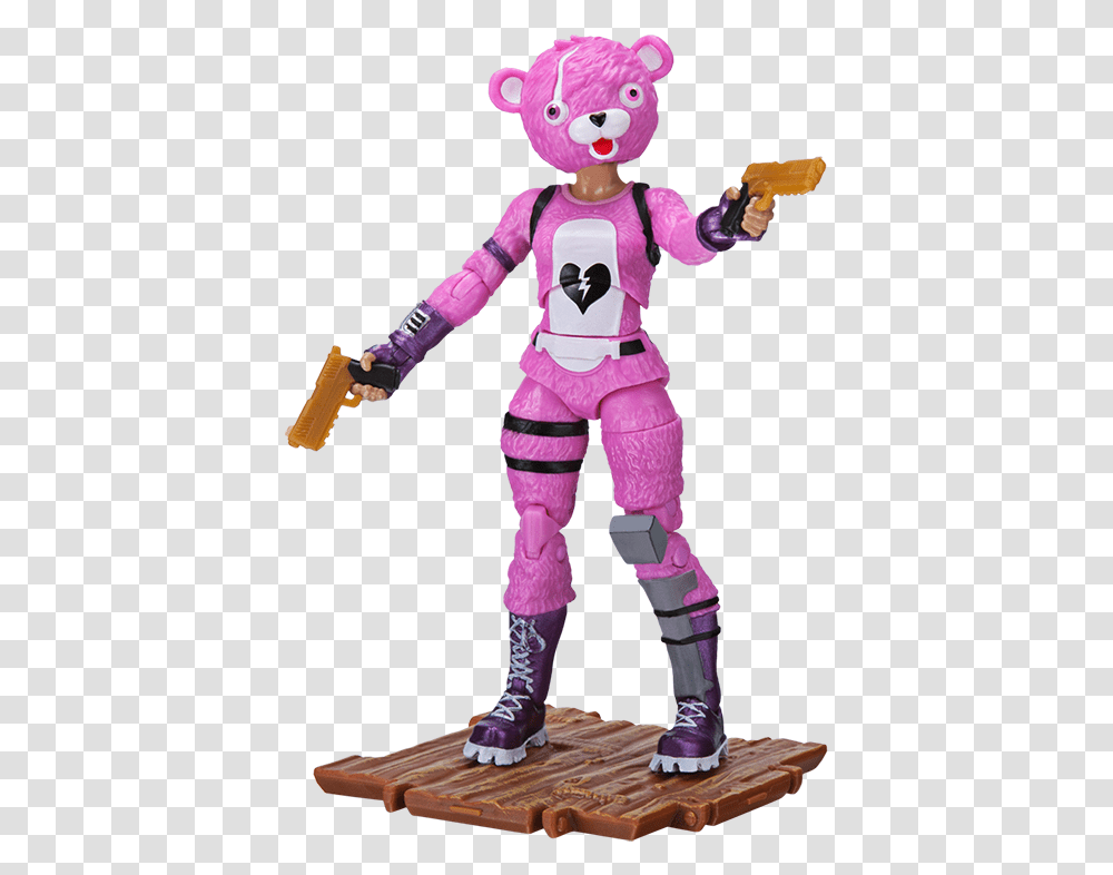Fortnite Squad Mode 4 Figure Pack Fortnite Squad Mode Figures, Toy, Figurine, Doll, Person Transparent Png