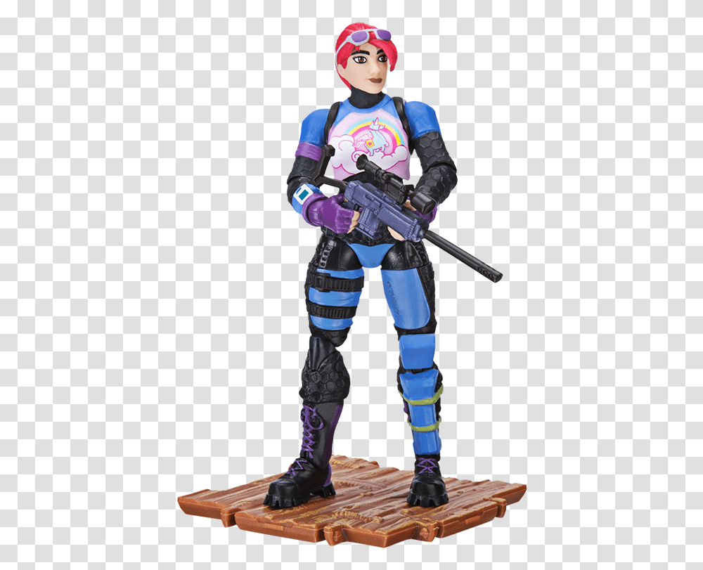 Fortnite Squad Mode 4 Figure Pack, Gun, Weapon, Weaponry, Person Transparent Png