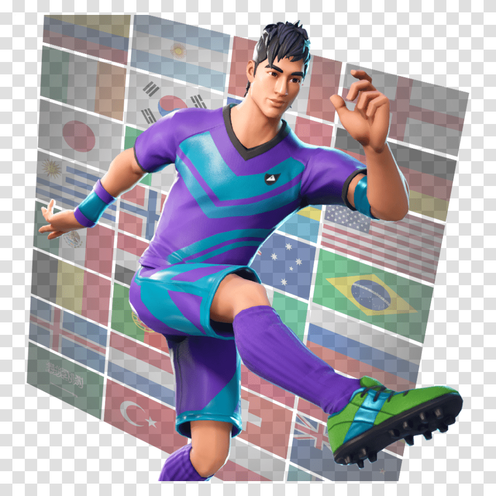 Fortnite Stalwart Sweeper, Person, Face, Costume Transparent Png