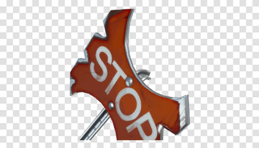 Fortnite Stop Sign Pickaxe Top, Leisure Activities, Musical Instrument, Guitar Transparent Png