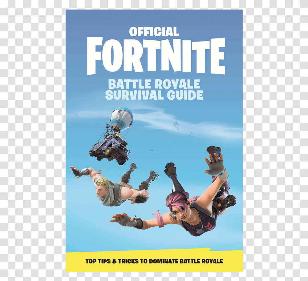Fortnite Survival Guide, Person, Human, Poster, Advertisement Transparent Png