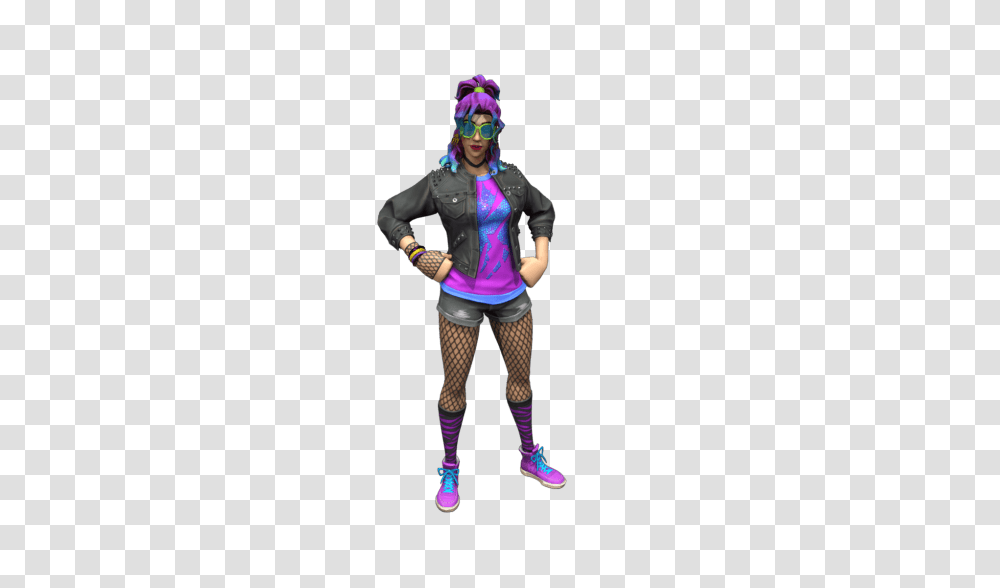 Fortnite Synth Star Outfits, Costume, Person, Green Transparent Png