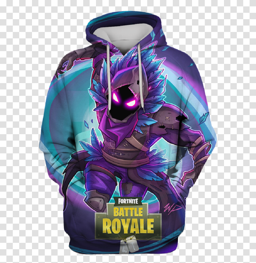 Fortnite The Raven By Puekkers Cool Fortnite Pictures Raven, Apparel, Sweatshirt, Sweater Transparent Png
