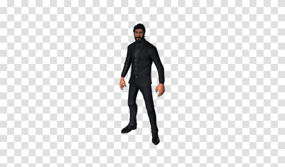 Fortnite The Reaper Outfits, Suit, Overcoat, Person Transparent Png