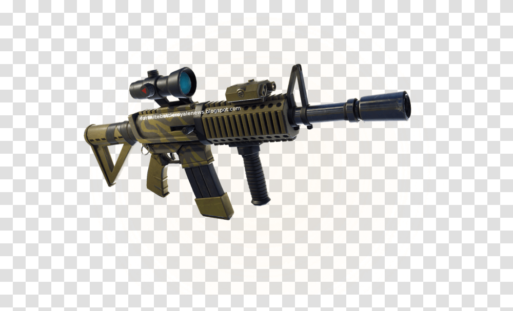 Fortnite Thermal Scoped Ar, Gun, Weapon, Weaponry, Rifle Transparent Png