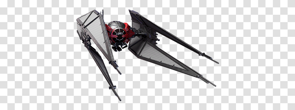 Fortnite Tie Whisper Glider Star Wars Tie Whisper, Spaceship, Aircraft, Vehicle, Transportation Transparent Png