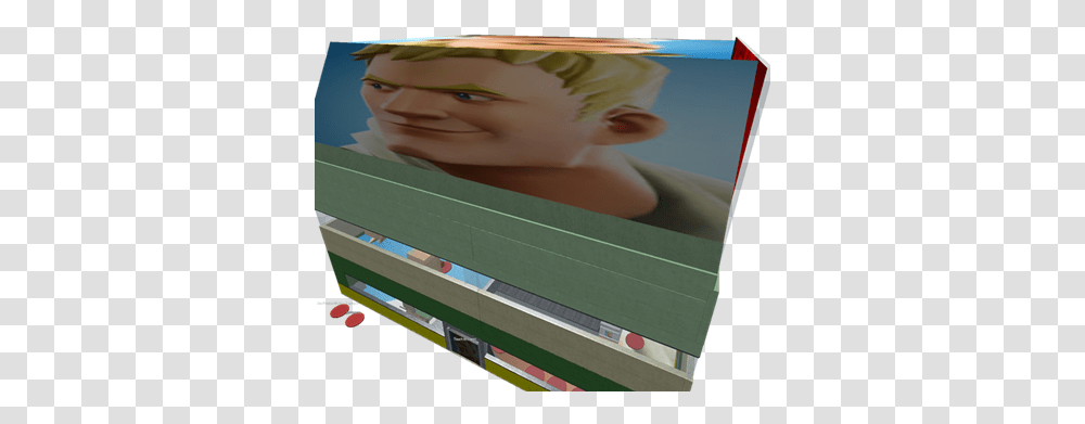 Fortnite Tycoondefault Skin Roblox Blond, Furniture, Person, Box, Tabletop Transparent Png