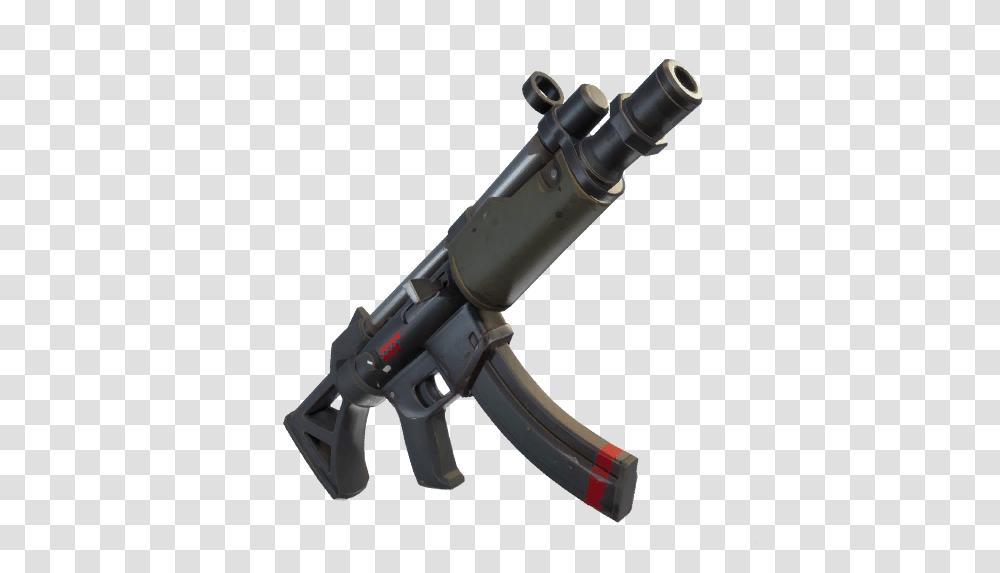 Fortnite Weapons Clipart Submachine Gun Fortnite, Weaponry, Rifle, Telescope Transparent Png