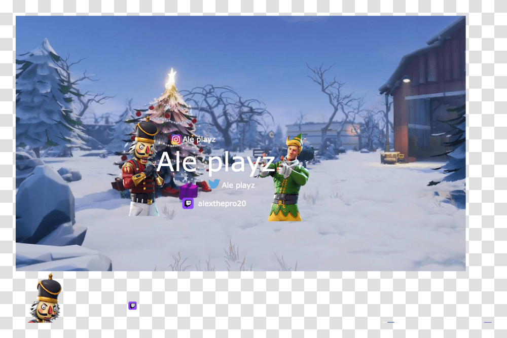 Fortnite Winterfest Youtube Fortnite Winter Background, Nature, Person, Outdoors, Snow Transparent Png