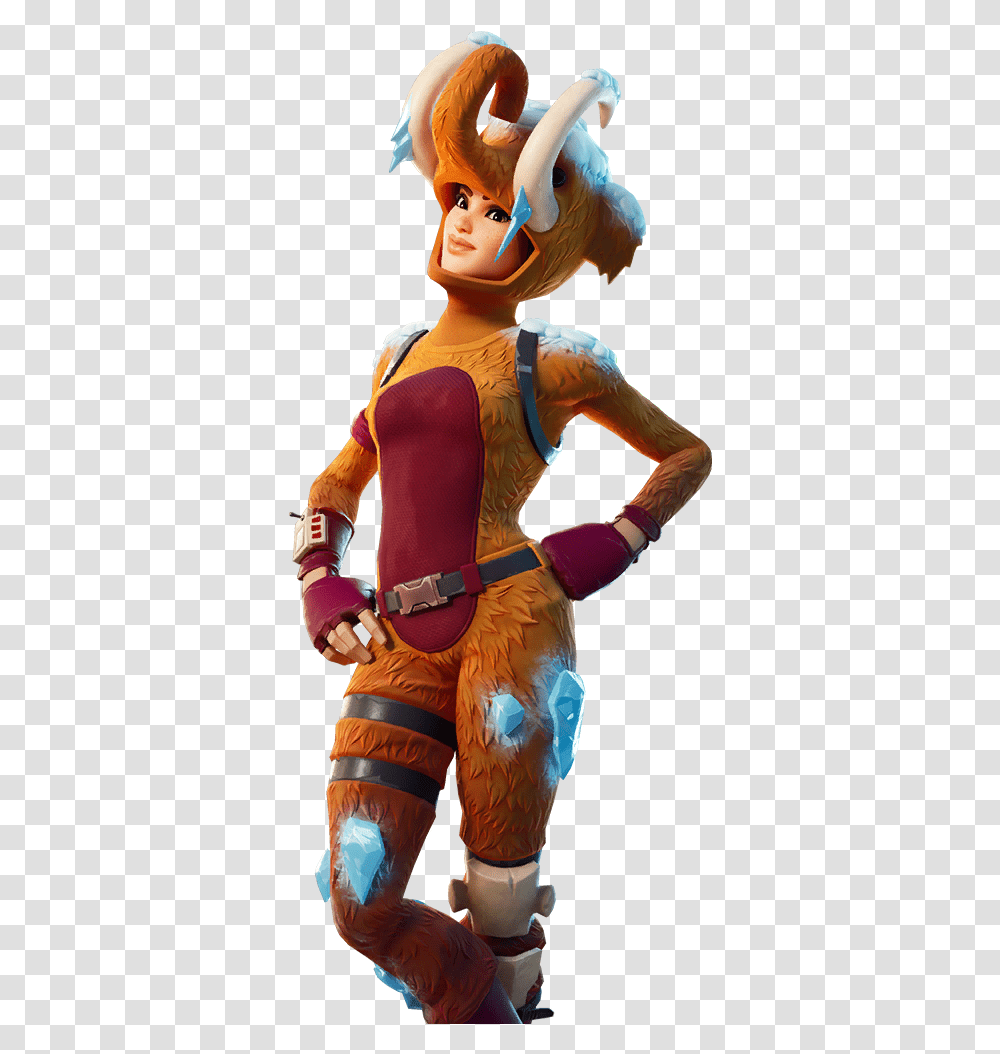 Fortnite Wooly Warrior Skin Free Fortnite Christmas Skins, Clothing, Apparel, Person, Human Transparent Png