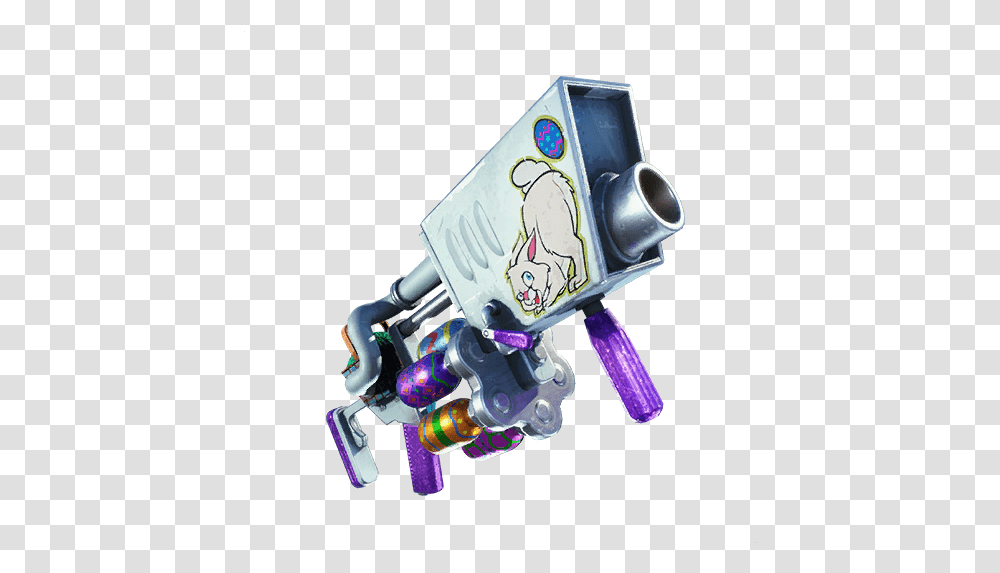 Fortniteitemsgg Twitter Fortnite Easter Egg Launcher, Toy, Robot Transparent Png