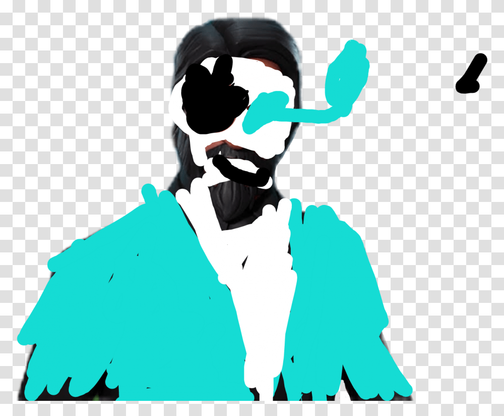 Fortnitenews Breaking News John Wick Is Sans From Under, Person, Face Transparent Png