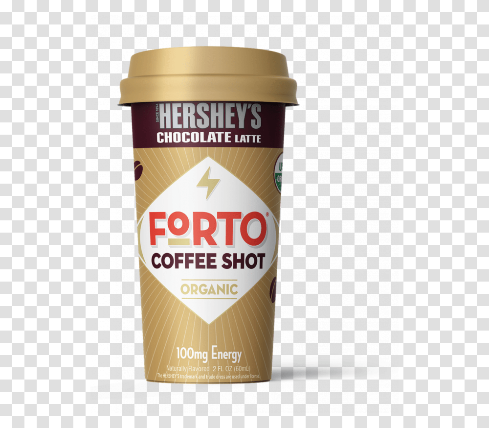 Forto Coffee Shot, Bottle, Food, Dessert, Cream Transparent Png