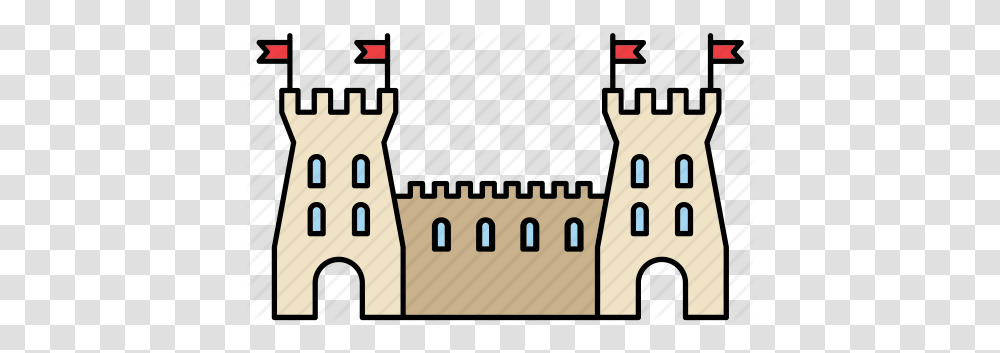 Fortress Clipart Middle Ages, Building, Housing, Architecture, Mansion Transparent Png