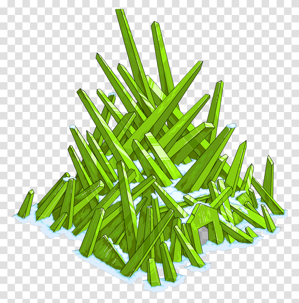 Fortress Of Lonelitude Full Scale Portable Network Graphics, Green, Plant, Crystal, Tree Transparent Png