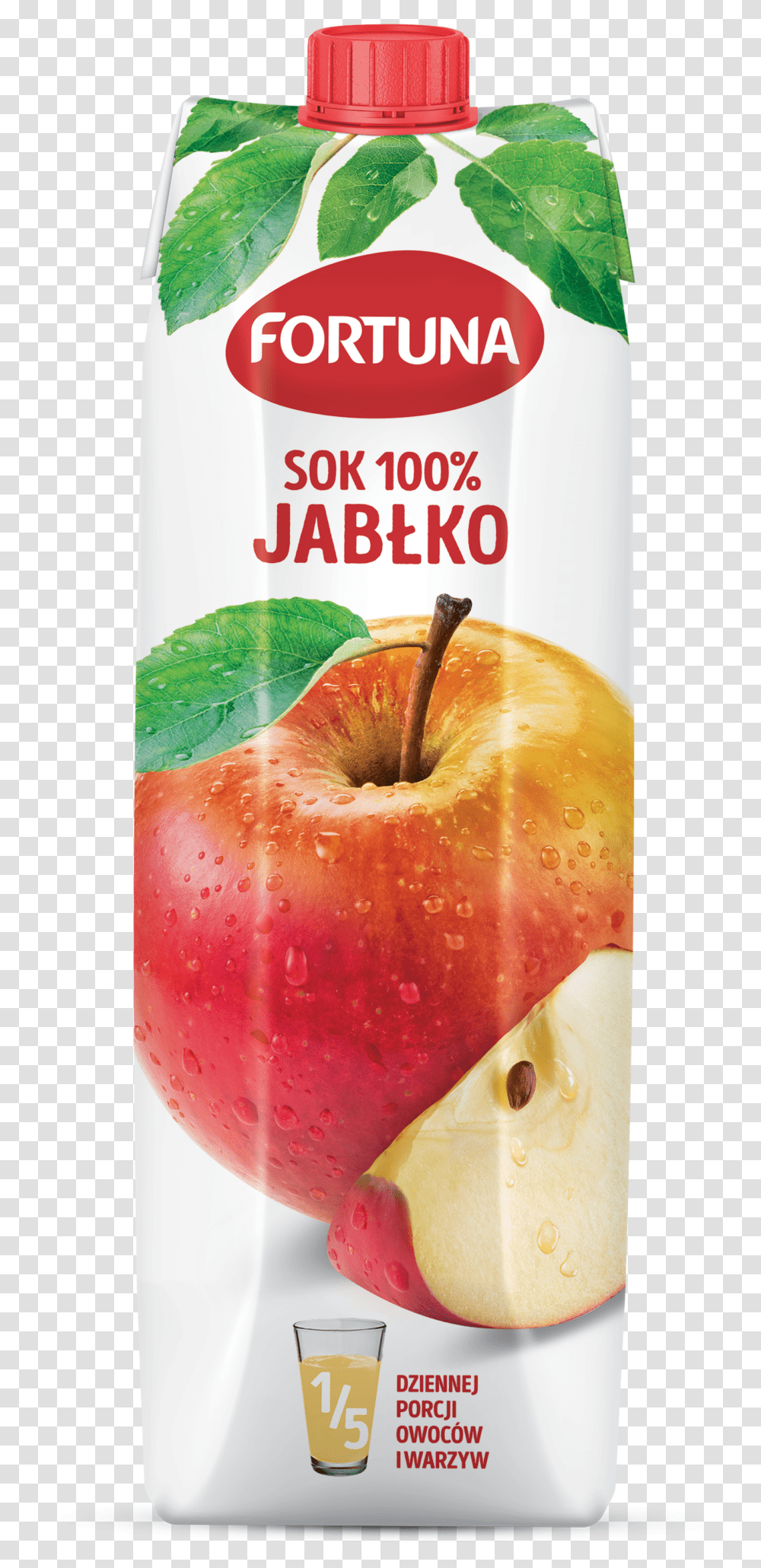 Fortuna Apple Juice Sok Z Soku Zagszczonego, Plant, Fruit, Food, Peel Transparent Png