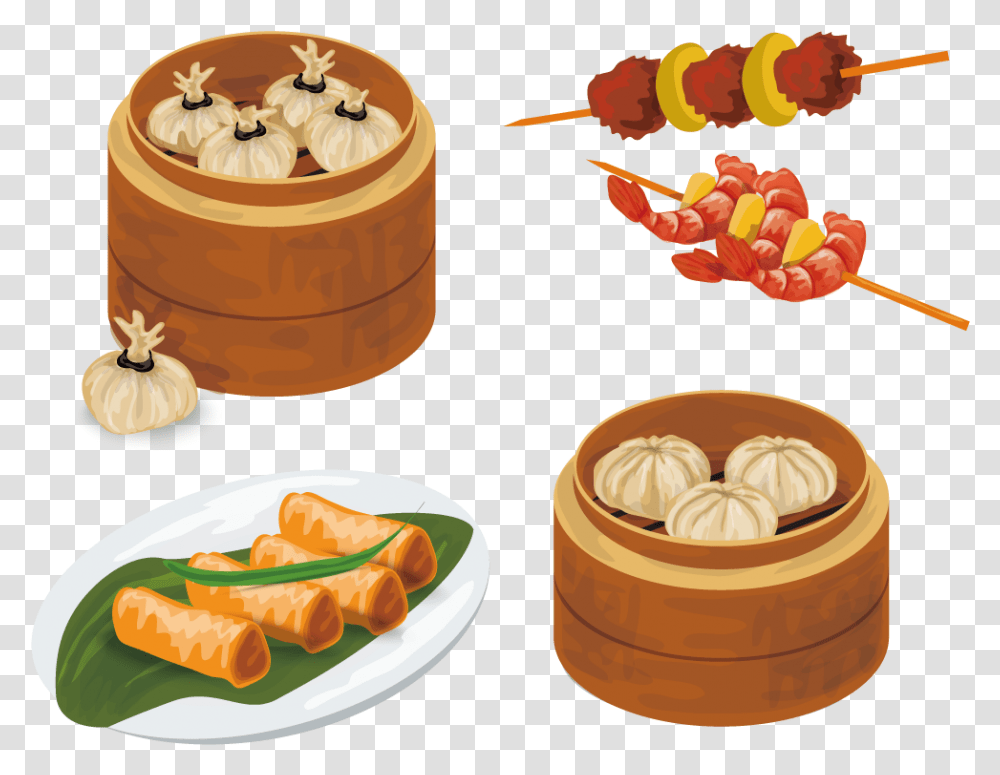 Fortune Cookie Chinese Dim Sum Clipart, Food, Plant, Meal, Sweets Transparent Png