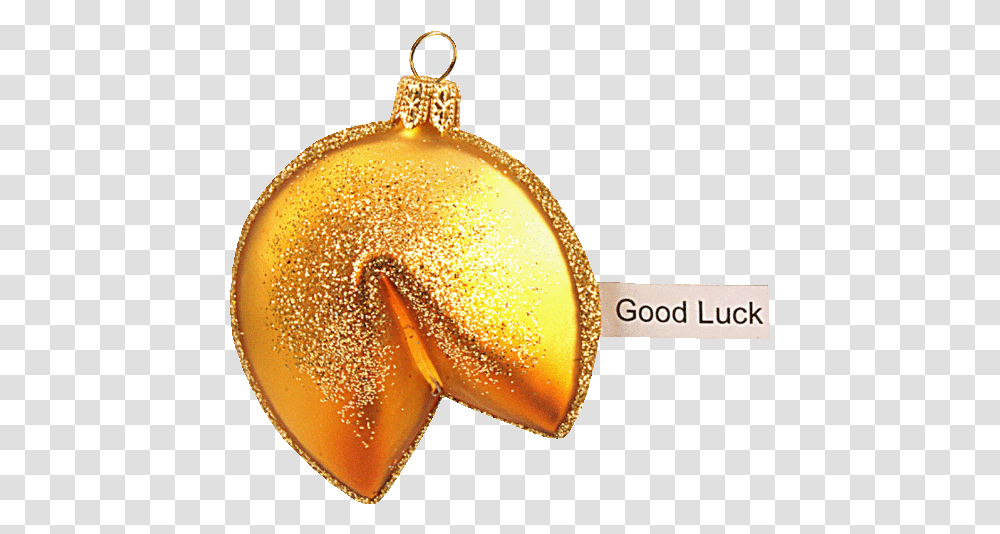 Fortune Cookie Christmas Magic Fortune Cookie, Pendant, Ornament, Locket, Jewelry Transparent Png