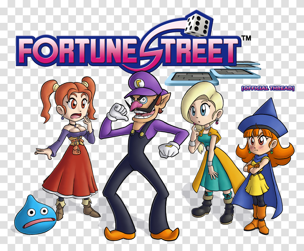 Fortune Street Wii, Comics, Book, Person, Human Transparent Png