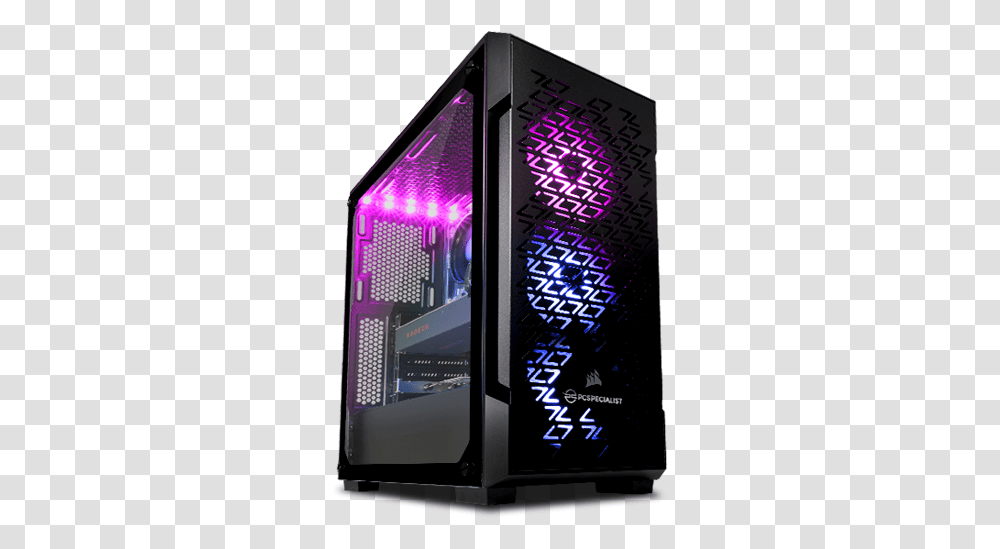 Fortune Technology Corsair Case For Gaming Vertical, Light, Computer, Electronics, Scoreboard Transparent Png