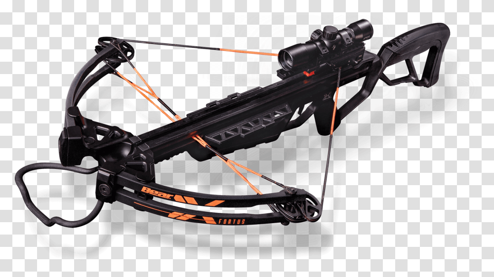 Fortus Bearx Crossbow, Gun, Weapon, Weaponry, Machine Transparent Png