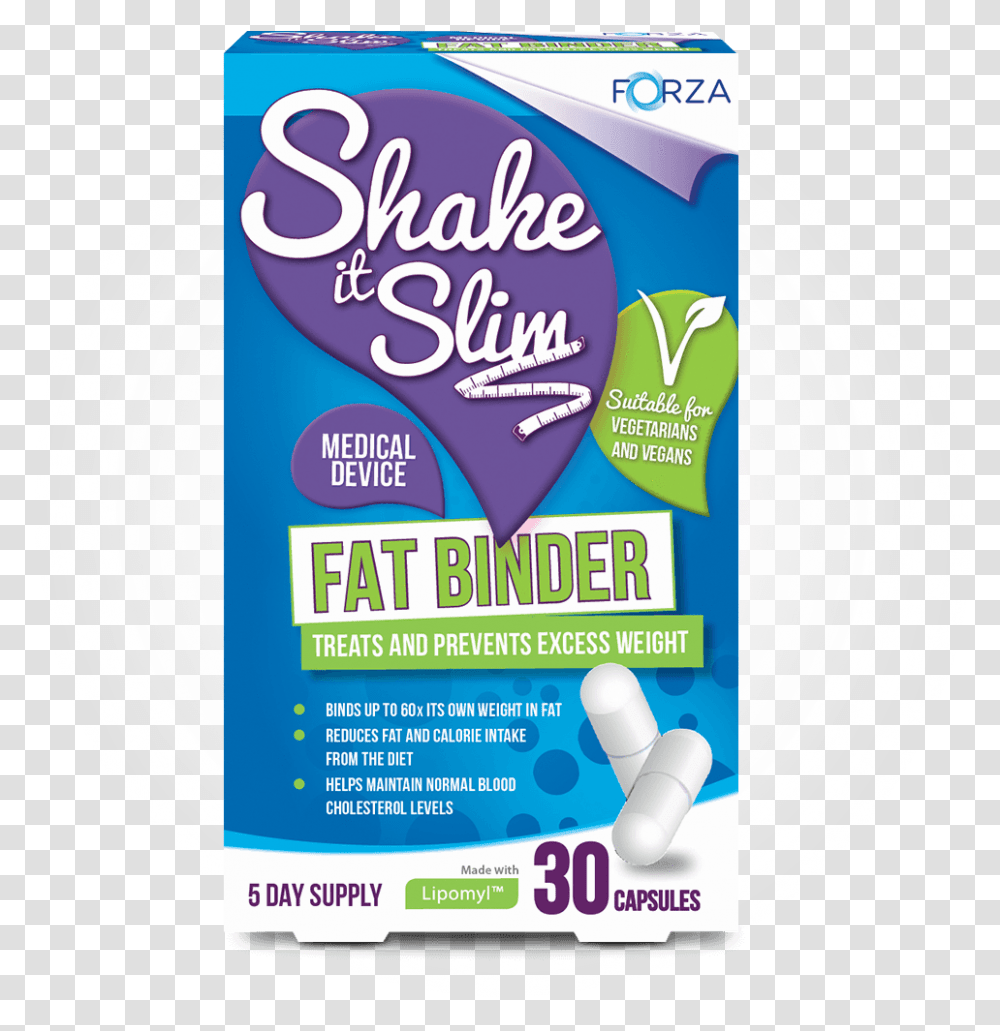 Forza Shake It Slim Fat Binder Download Forza Fat Binder, Medication, Flyer, Paper, Advertisement Transparent Png