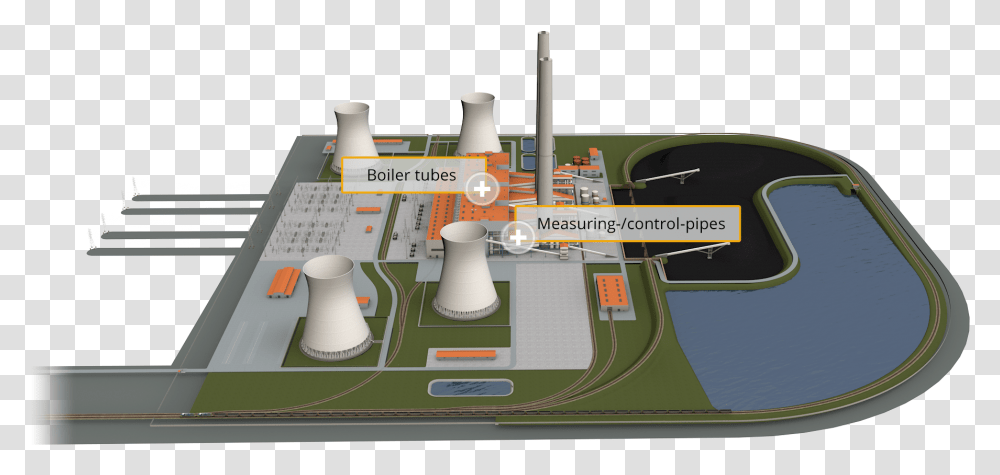 Fossil Fuel Power Plant Model, Building, Cooktop, Indoors, Factory Transparent Png