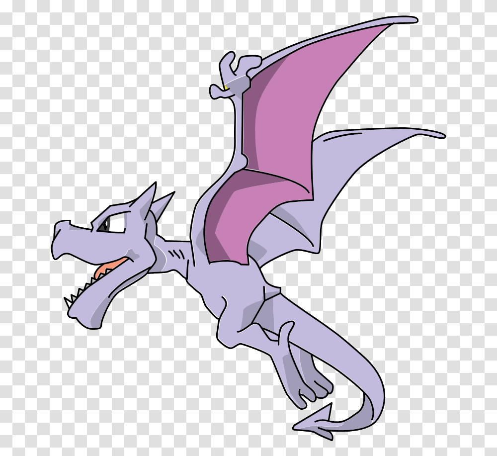 Fossil Pokemon Pokedex Aerodactyl Oro, Dragon, Mammal, Animal, Wildlife Transparent Png