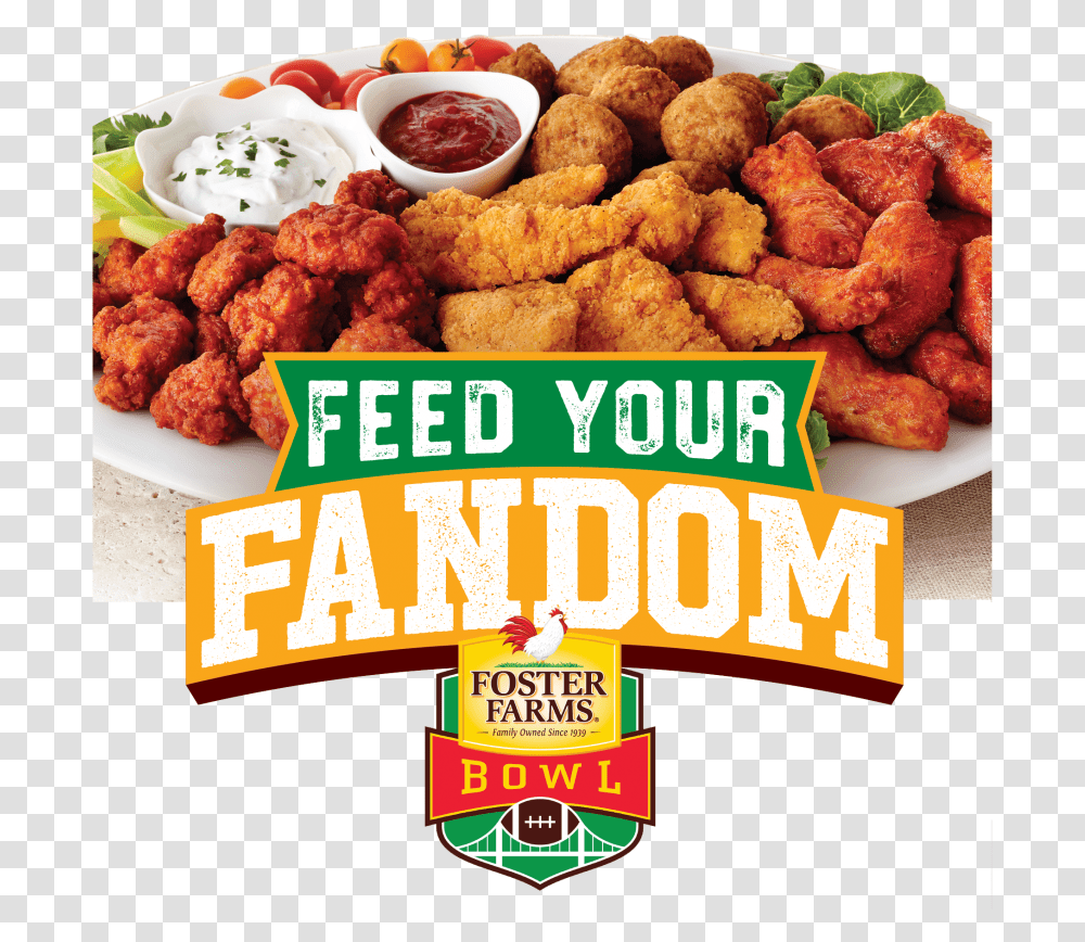 Foster Farms Bowl, Fried Chicken, Food, Nuggets, Meal Transparent Png