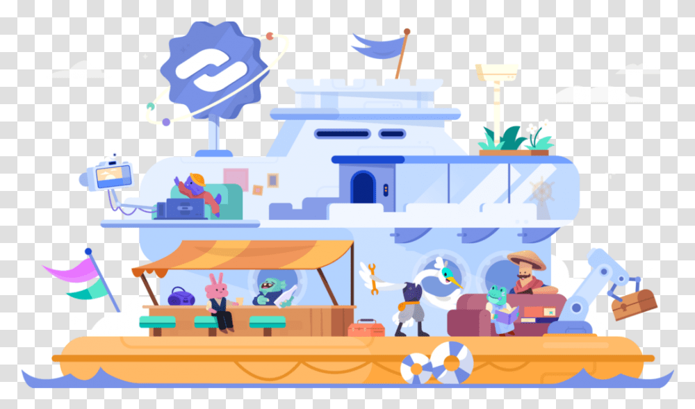 Fostering A Thriving Partner Worthy Community On Discord Marine Architecture, Angry Birds, Text, Graphics, Neighborhood Transparent Png