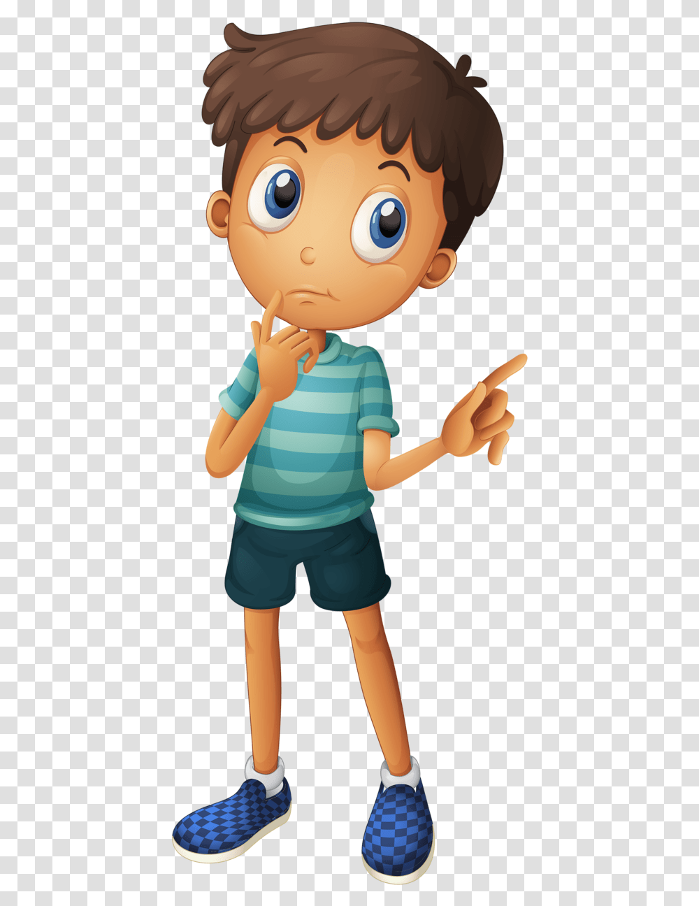 Fotki Clipart Boy Family Clipart 4 Kids Children Thinking Boy Clipart, Doll, Toy, Person, Shoe Transparent Png