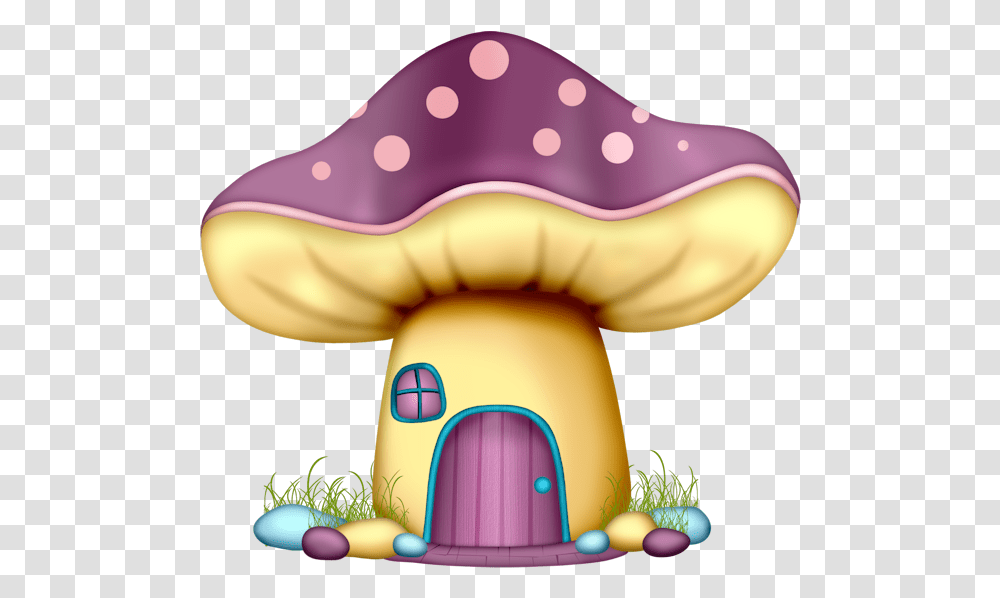 Foto Avtor Lili Na Yandeks Mushroom Fairy House Clipart, Toy, Agaric, Plant, Fungus Transparent Png