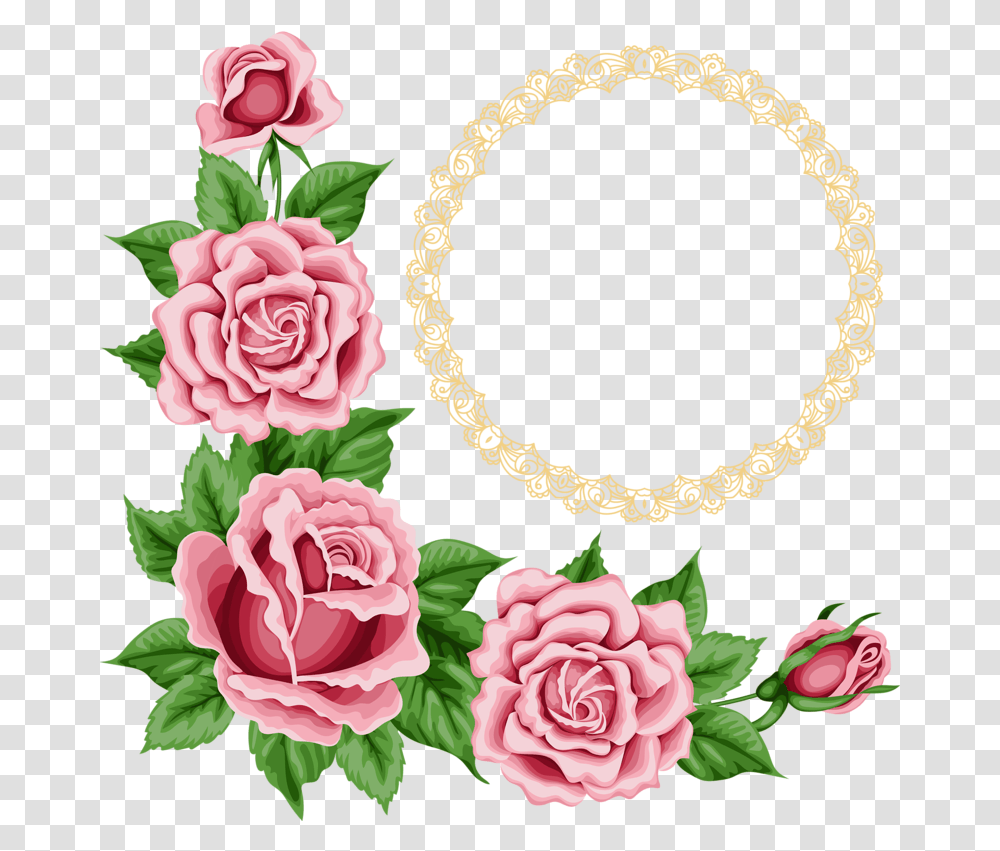 Foto Avtor Soloveika Na Yandeks Pink Flower Border, Floral Design, Pattern Transparent Png