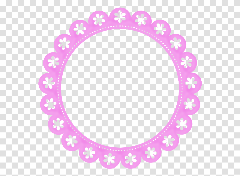 Foto Avtor Sugar Lace Na Yandeks Pink Round Frame, Bracelet, Jewelry, Accessories, Accessory Transparent Png
