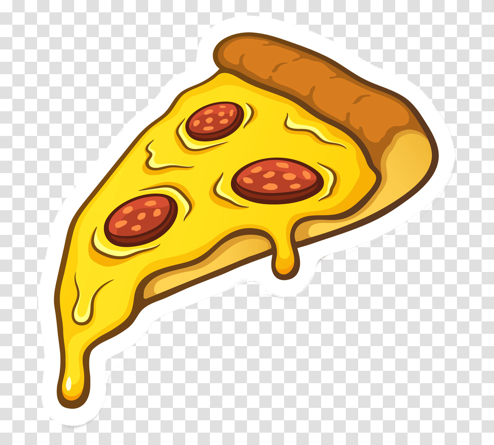 Кусок пиццы рисунок