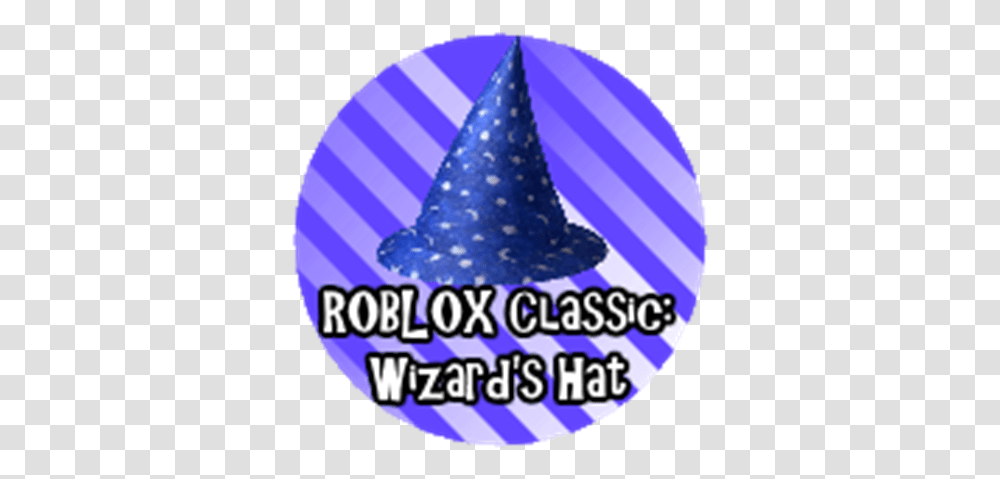 Found The Roblox Classic Wizard's Hat Roblox Witch Hat, Clothing, Apparel, Party Hat Transparent Png