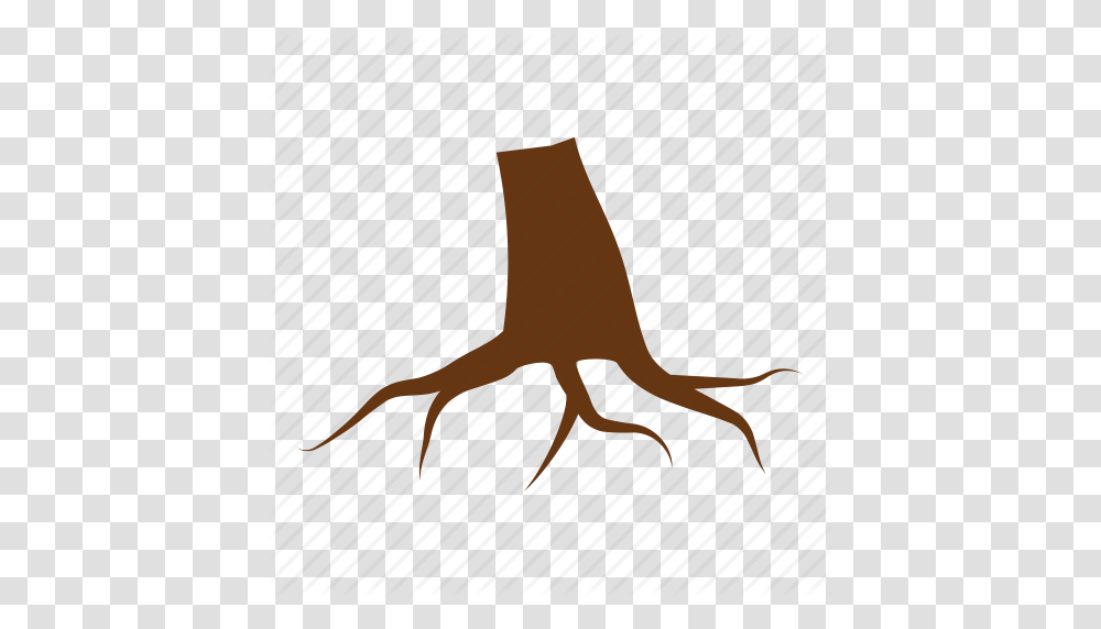 Foundation Nature Root Roots Stump Tree Tree Stump Icon, Animal, Mammal, Airplane, Aircraft Transparent Png