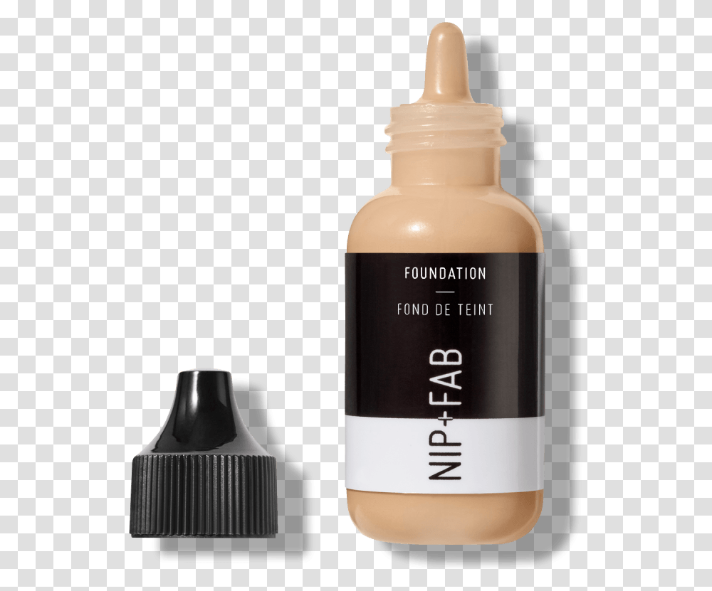 Foundation Nip And Fab Foundation, Bottle, Cosmetics, Shaker Transparent Png