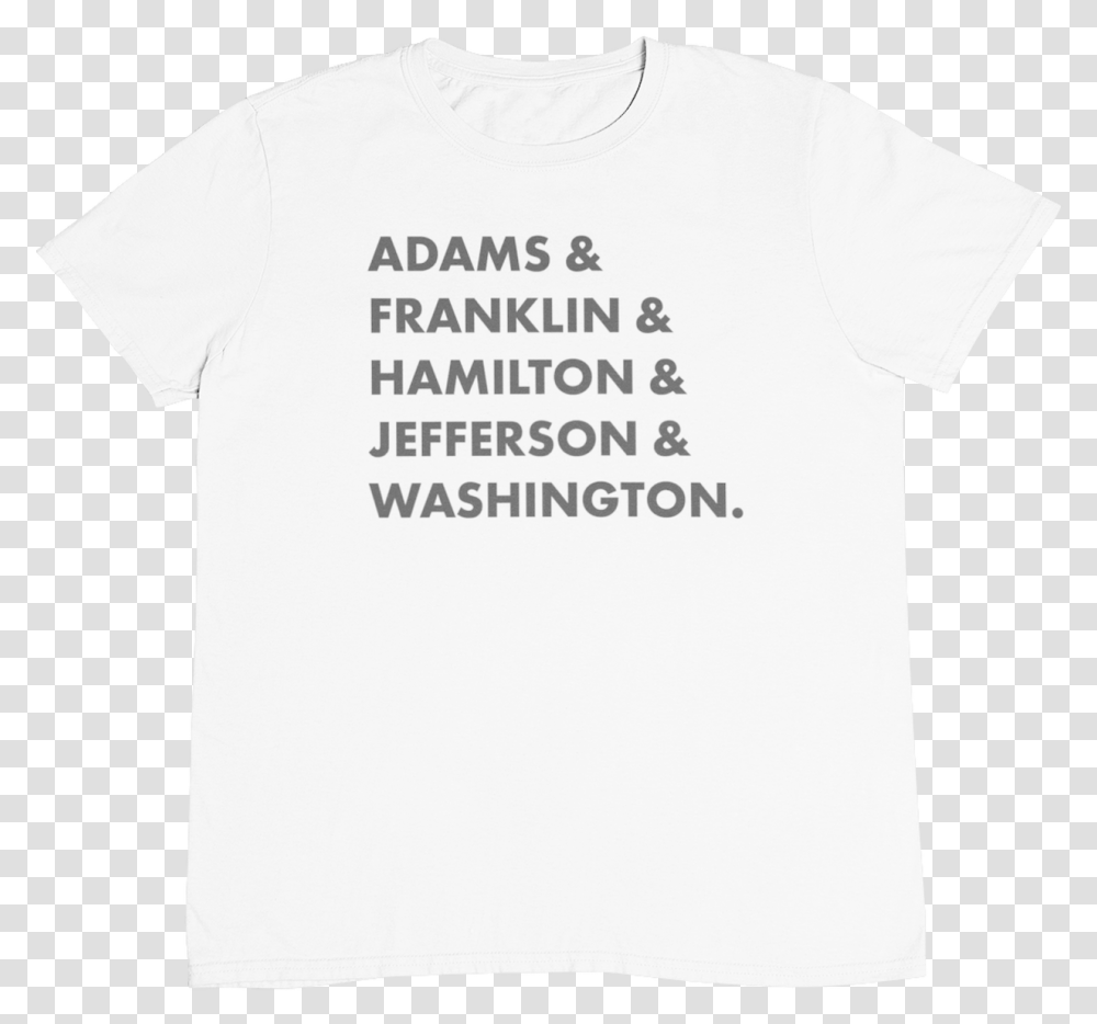 Founding Fathers Band T T Shirt Active Shirt, Apparel, T-Shirt, Word Transparent Png