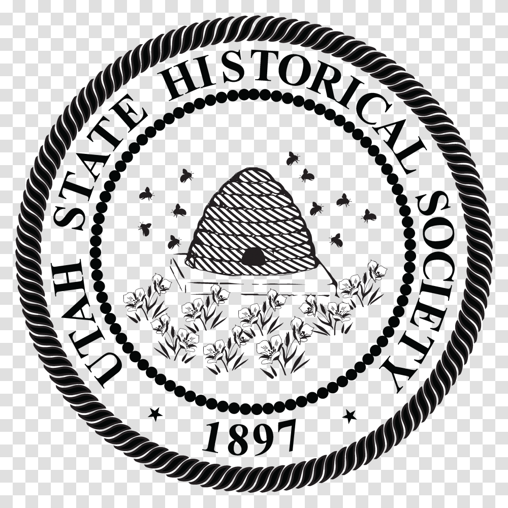 Founding Of The Utah Historical Society Circle, Rug, Logo, Trademark Transparent Png