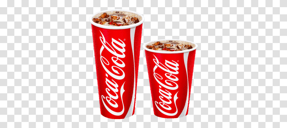 Fountain Drink Coca Cola In Cup, Soda, Beverage, Coke, Ketchup Transparent Png