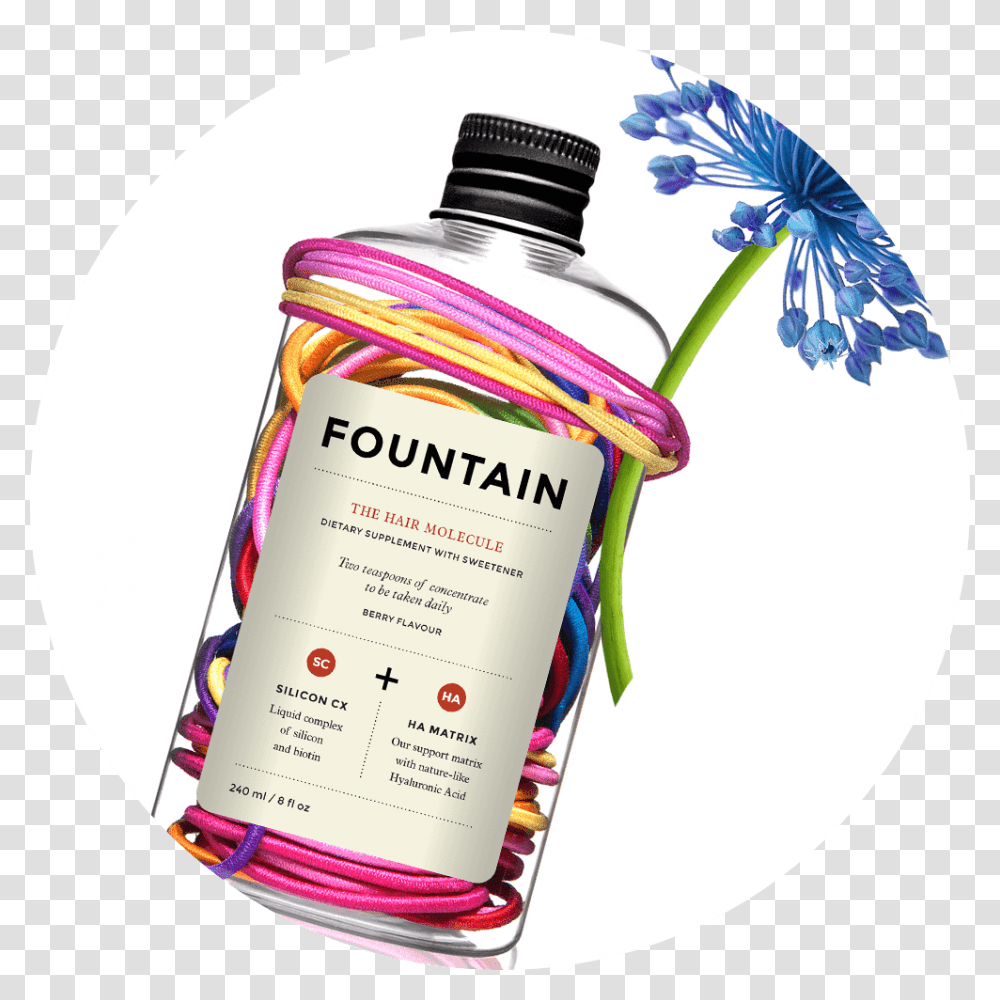 Fountain Drink Graphic Design, Bottle, Label, Beverage Transparent Png