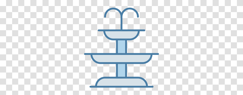 Fountain Icon Empty, Cross, Symbol, Hook, Anchor Transparent Png