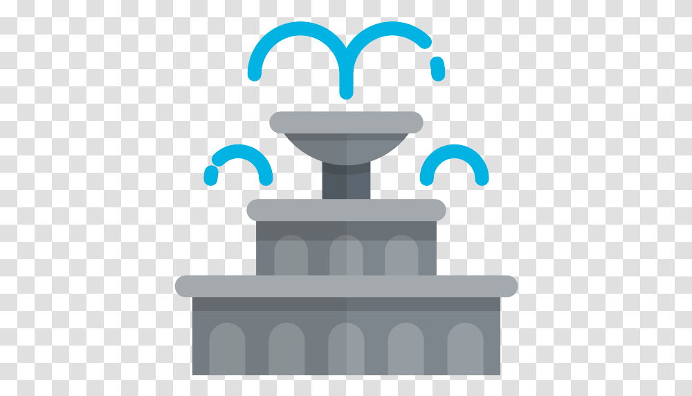 Fountain Icon Water Fountain Vector Flat, Trophy Transparent Png