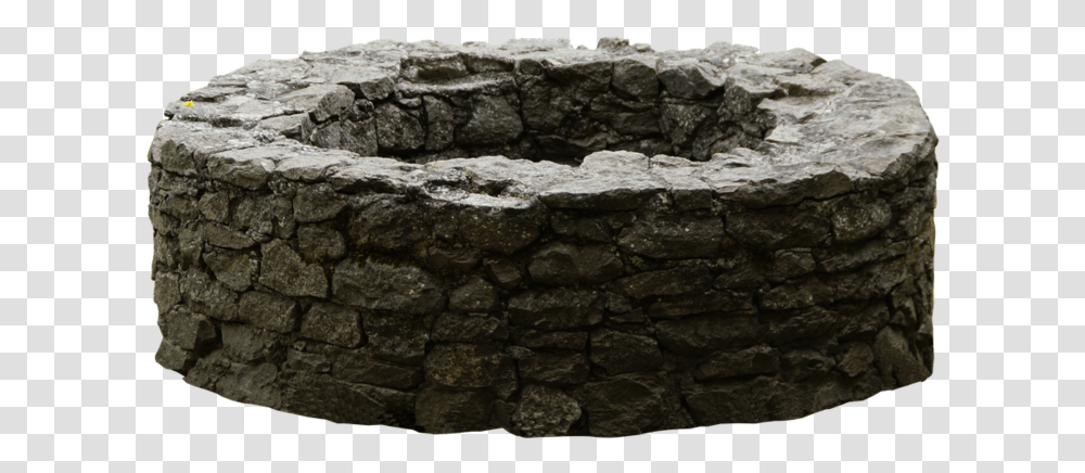 Fountain Old Stone Wall Ol Well, Soil, Rock, Archaeology, Limestone Transparent Png