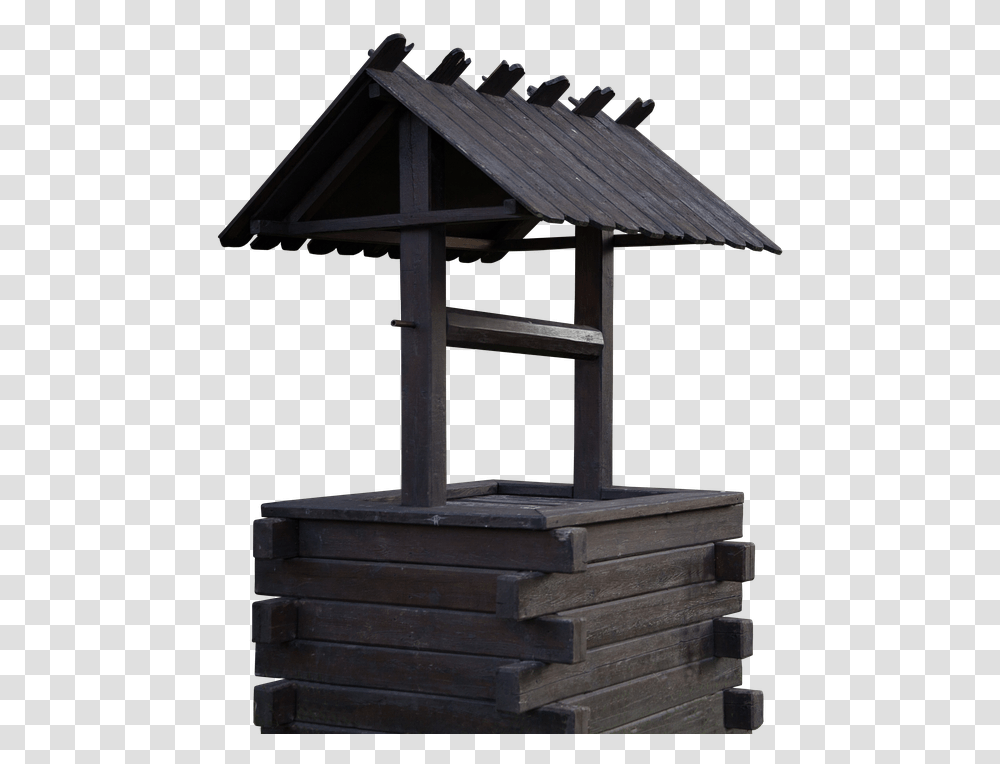 Fountain, Outdoors, Wood, Nature, Gazebo Transparent Png