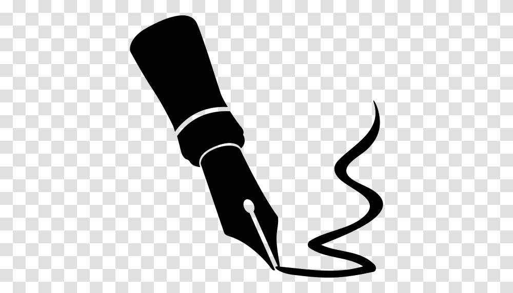 Fountain Pen Close Up Icon, Marker, Tool Transparent Png