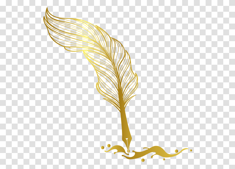 Fountain Pen Logo Design Free Feather Maker Online Pen Logo Hd, Plant, Tree, Bird, Animal Transparent Png